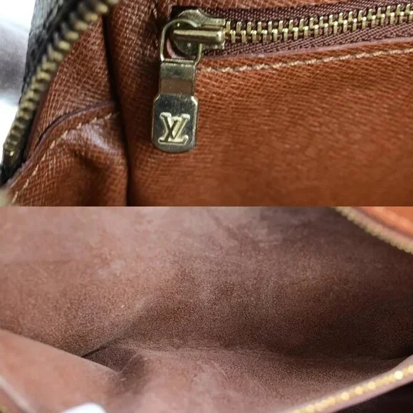 LOUIS VUITTON Trocadero 27 Shoulder Bag Monogram Leather Brown M51274 84FB236